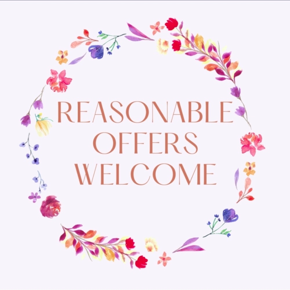 Reasonable Offers Welcomed
